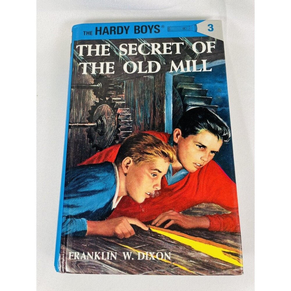 Hardy Boys Book #3 The Secret of the Old Mill Printing Vintage Hardcover Book